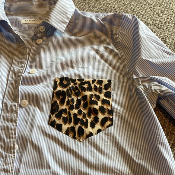 Equipment Oxford w leopard pocket Sz S - Picture 3 of 4